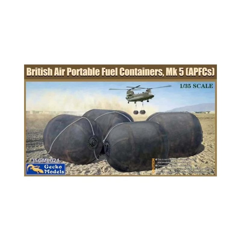 Gecko Models British Mk5 Air Portable Fuel Containers (1/35) 35GM0021