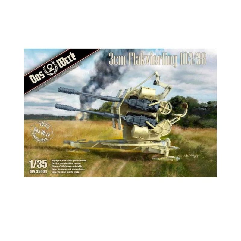 Das Werk Mk103 / 38 Flakvierling (1/35) DW35004