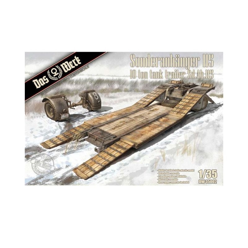 Das Werk Sonderanhanger 115 10 Ton Tank Trailer (1/35) DW35002