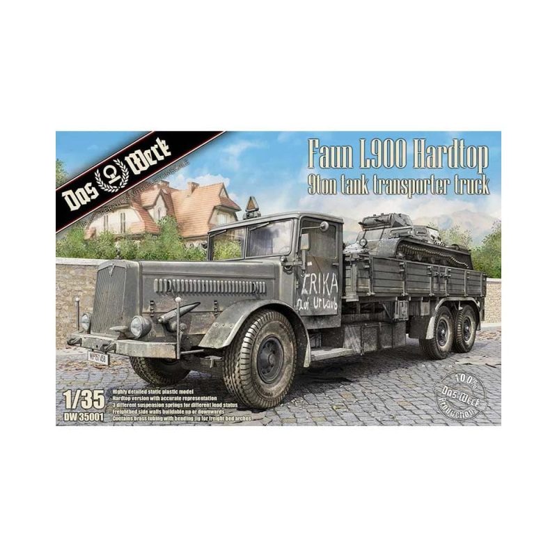 Das Werk Faun L900 Hardtop (1/35) DW35001