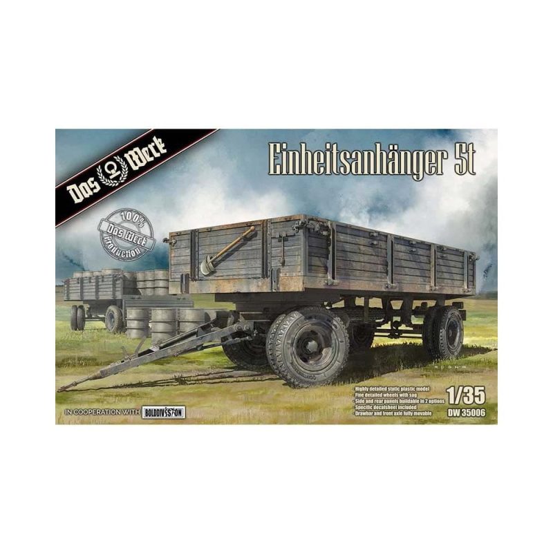 Das Werk Einheitsanhanger 5t (1/35) DW35006