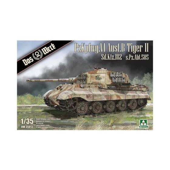 Das Werk PzKpfwg VI Ausf.B Tiger II (1/35) DW35013 Das Werk PzKpfwg VI Ausf.B Tiger II (1/35) DW35013