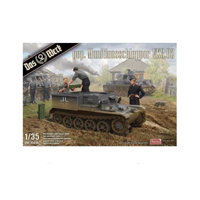 Das Werk Gepanzerter Munitionsschlepper VK3.06 (1/35) DW35016