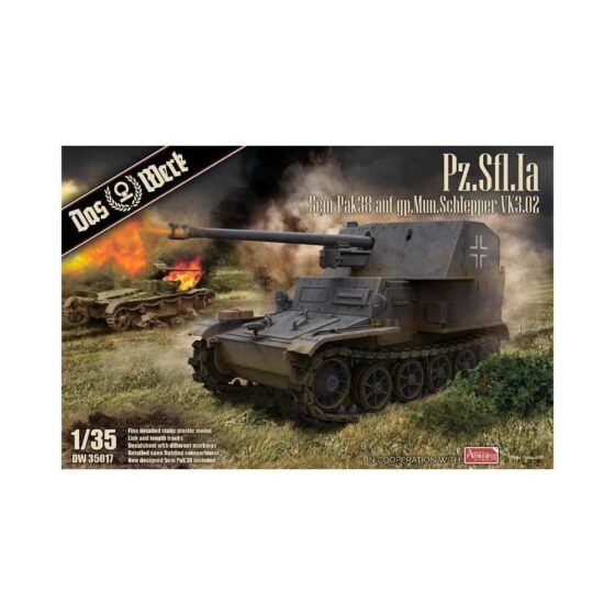 Das Werk Pz.Sfl. Ia - 5cm Pak 38 auf gp. Mun Schlepper (1/35) DW35017
