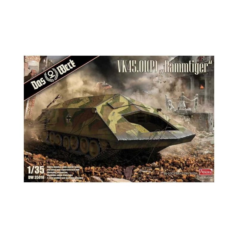 Das Werk VK4501(P) "Rammtiger" (1/35) DW35018