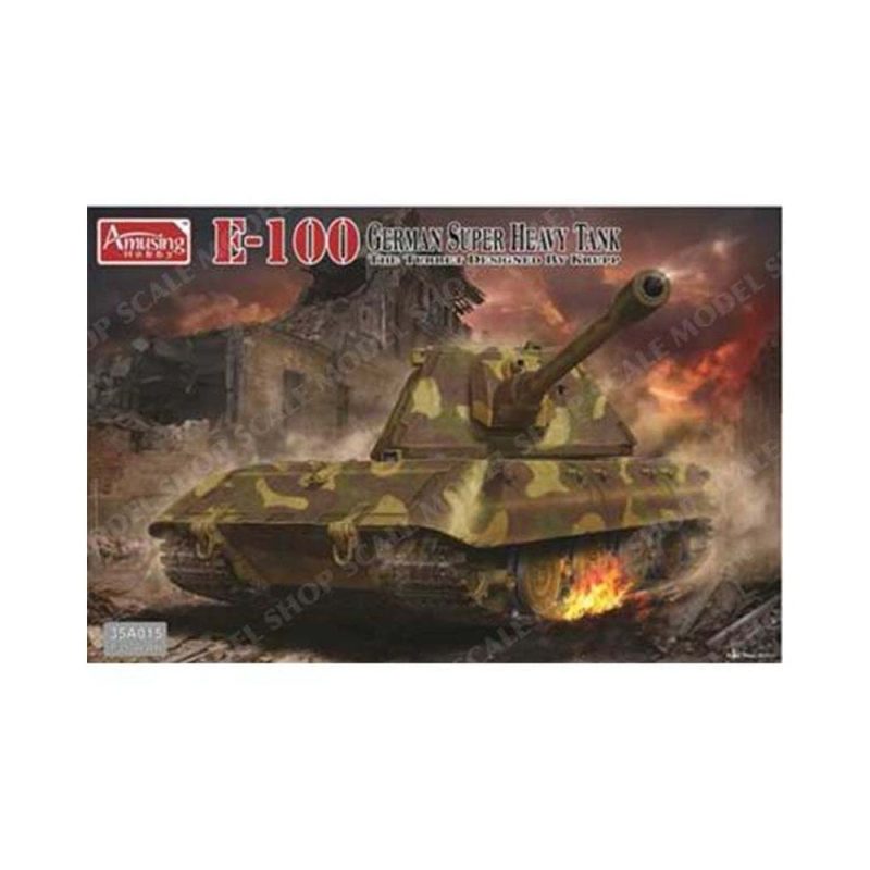 1/35 German Super Heavy Tank E-100 Amusing Hobby 35A015