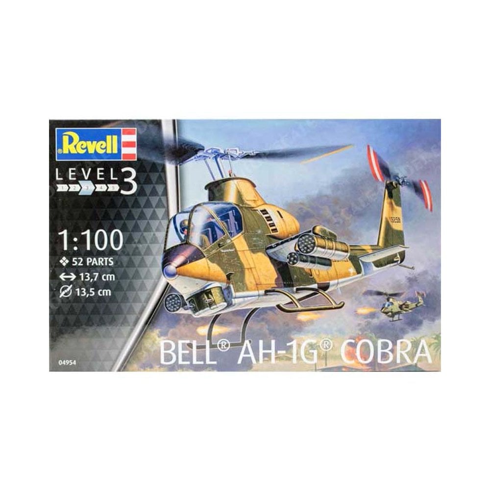 1/100 Bell AH-1G Cobra Revell 04954 1/100 Bell AH-1G Cobra Revell 04954