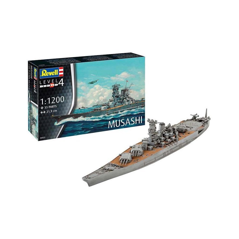 1/1200 Japanese Battleship "MUSAshi" Revell 06822 1/1200 Japanese Battleship "MUSAshi" Revell 06822