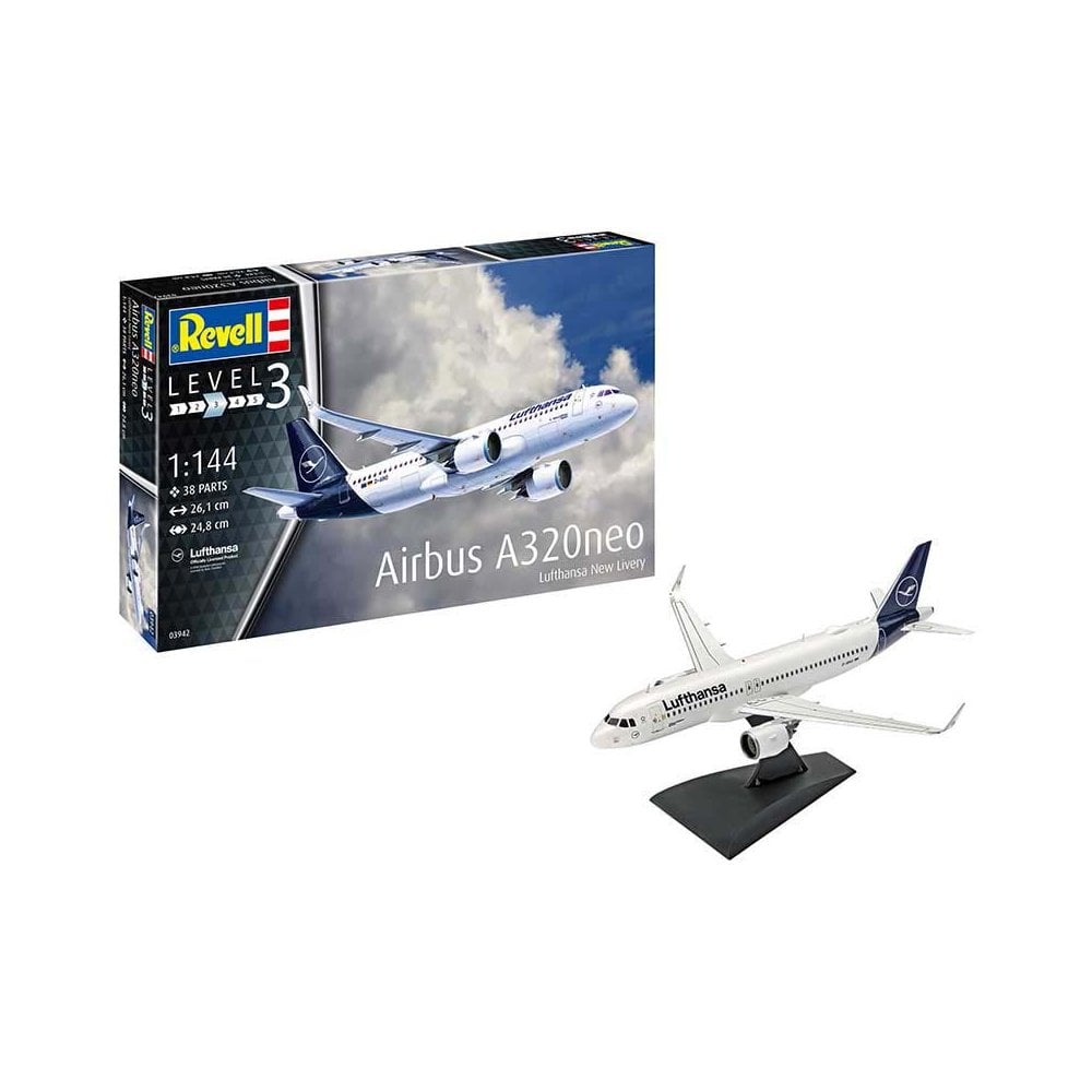 1/144 Airbus A320 Neo Lufthansa New Livery Revell 03942 1/144 Airbus A320 Neo Lufthansa New Livery Revell 03942