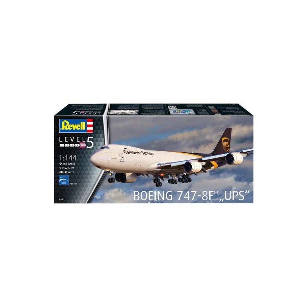 1/144 Boeing 747-8F UPS Revell 03912 1/144 Boeing 747-8F UPS Revell 03912