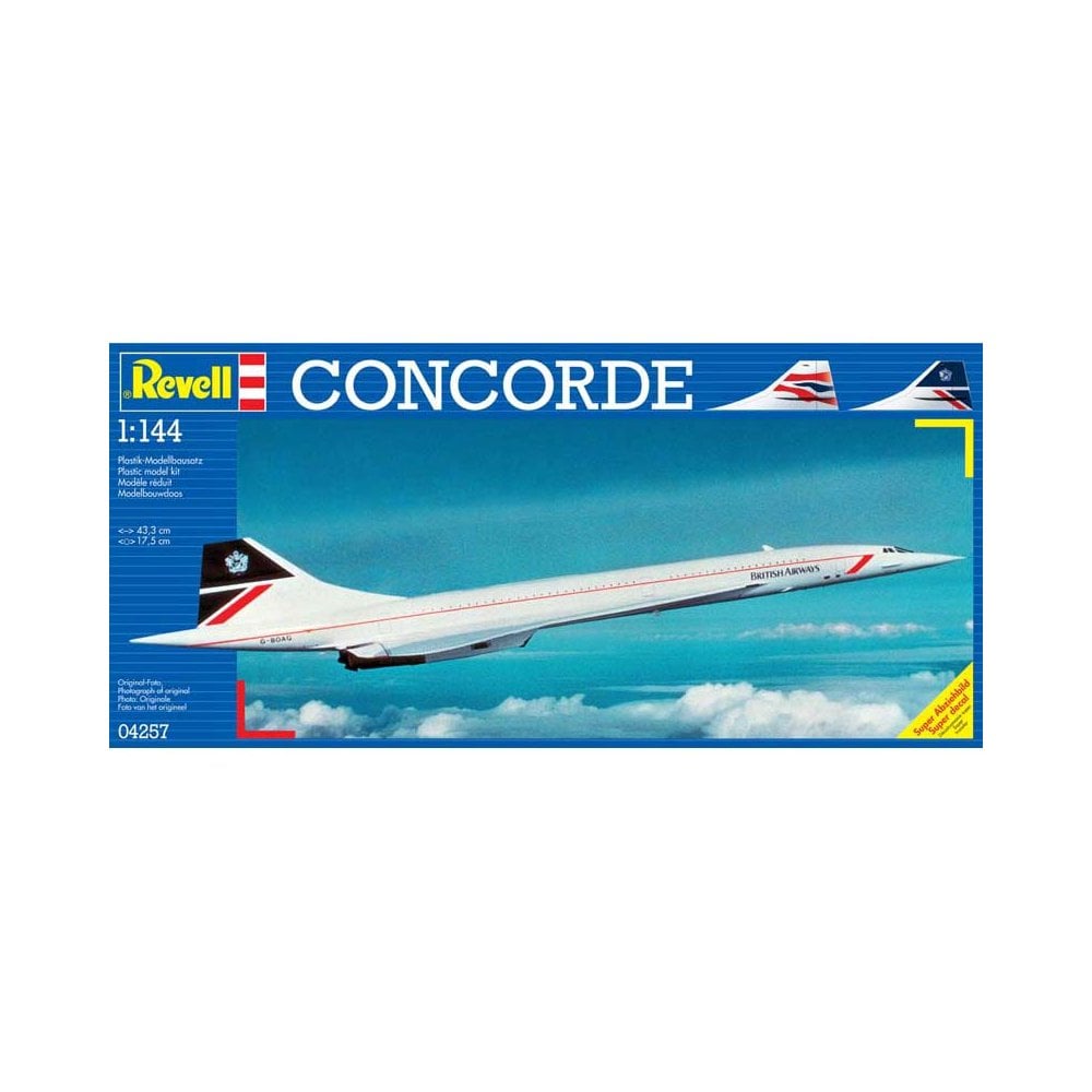 1/144 Concorde British Airways Revell 04257 1/144 Concorde British Airways Revell 04257