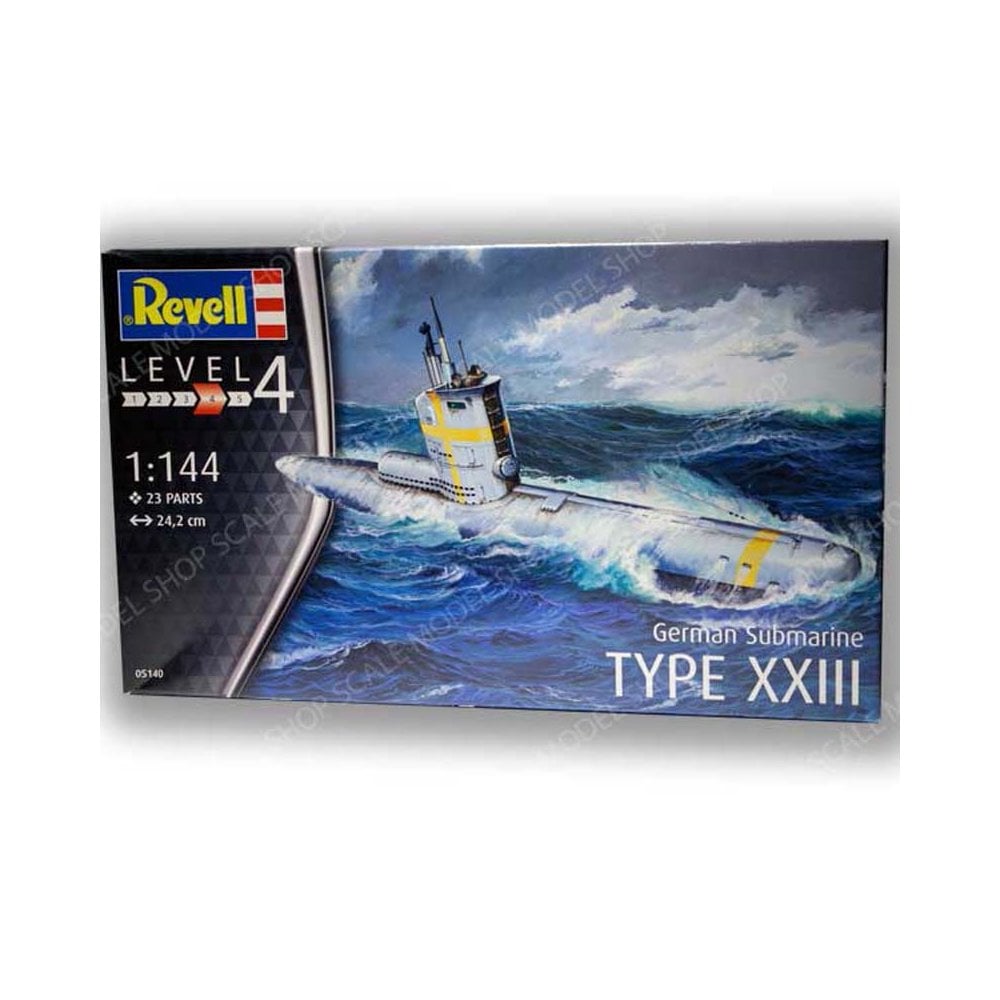 1/144 German Submarine Type XXIII Revell 05140 1/144 German Submarine Type XXIII Revell 05140