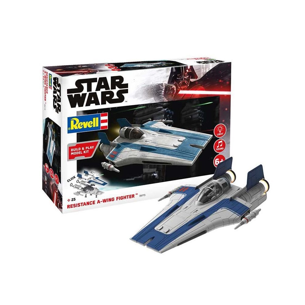 1/144 Resistance A-wing Fighter Blue Revell 06773 1/144 Resistance A-wing Fighter Blue Revell 06773