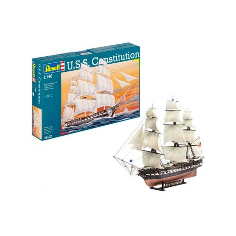 1/146 Model Set USS Constitution Revell 65472 1/146 Model Set USS Constitution Revell 65472