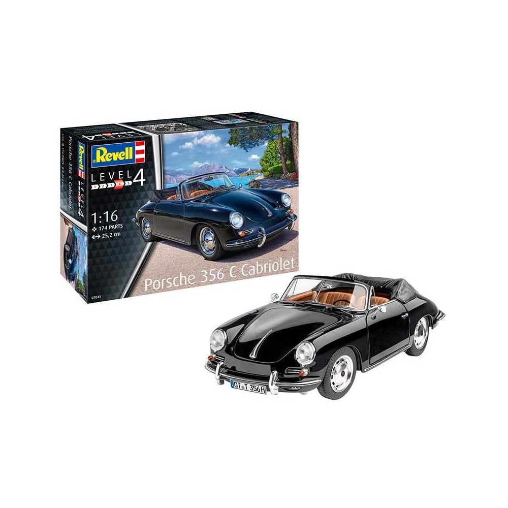 1/16 Porsche 356 Cabriolet Revell 07043 1/16 Porsche 356 Cabriolet Revell 07043