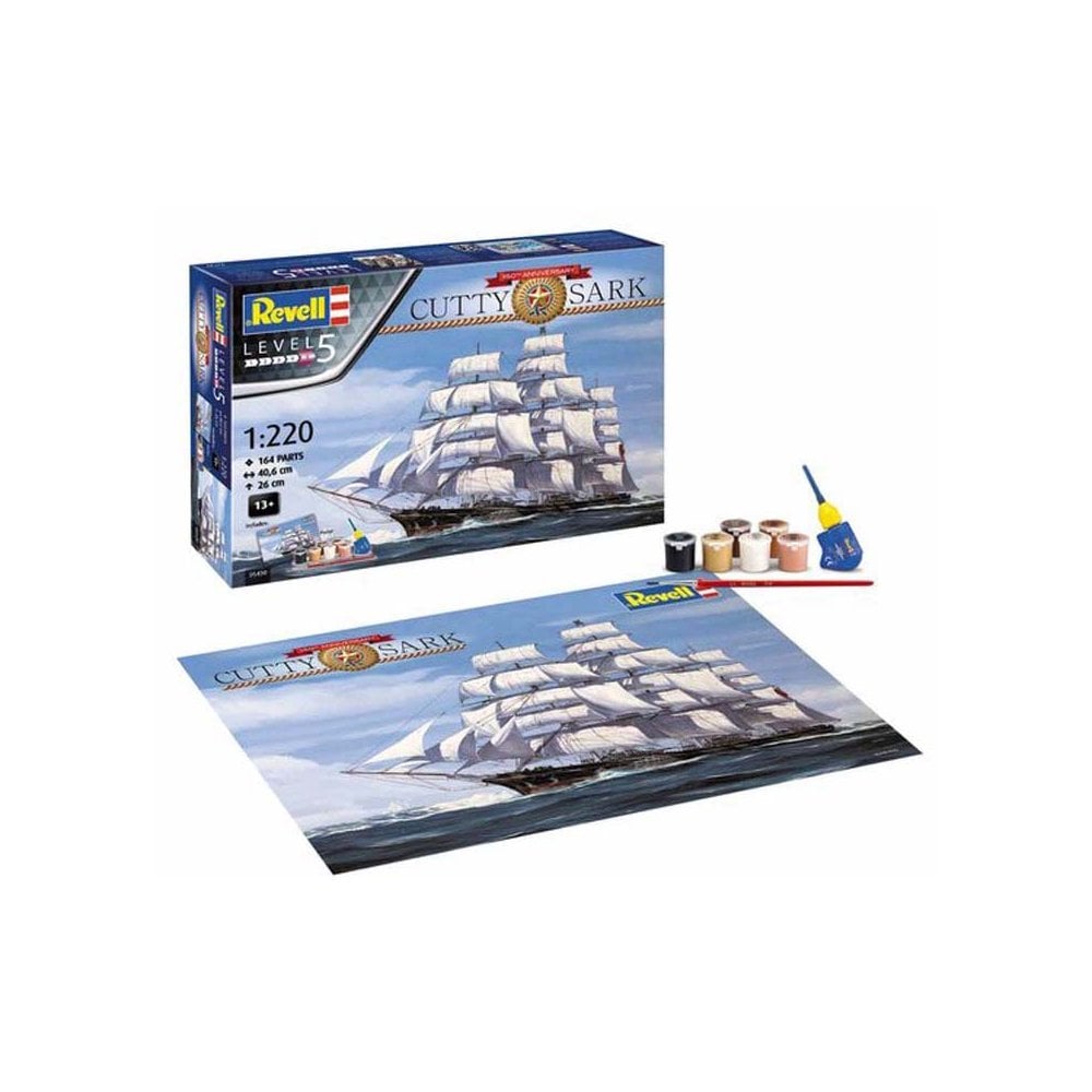 1/220 Cutty Sark 150th Anniversary Revell 05430 1/220 Cutty Sark 150th Anniversary Revell 05430
