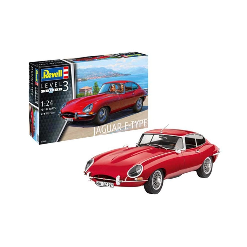 1/24 Jaguar E-Type (Coupe) Revell 07668 1/24 Jaguar E-Type (Coupe) Revell 07668