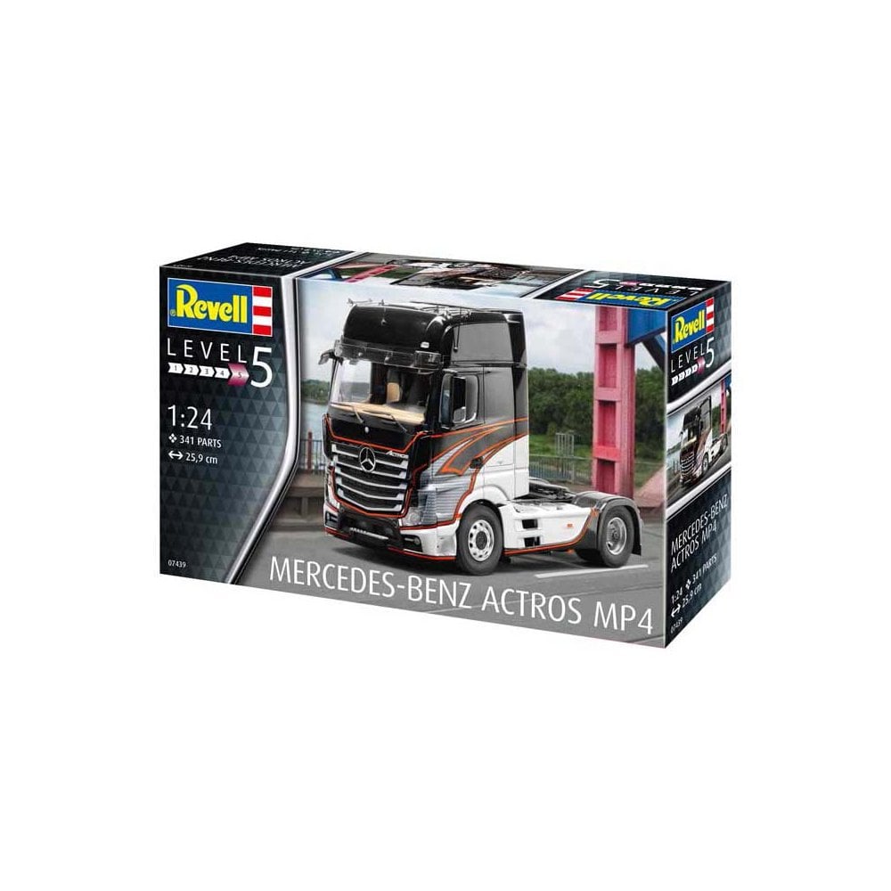 1/24 Mercedes-Benz Actros MP4 Revell 07439 1/24 Mercedes-Benz Actros MP4 Revell 07439