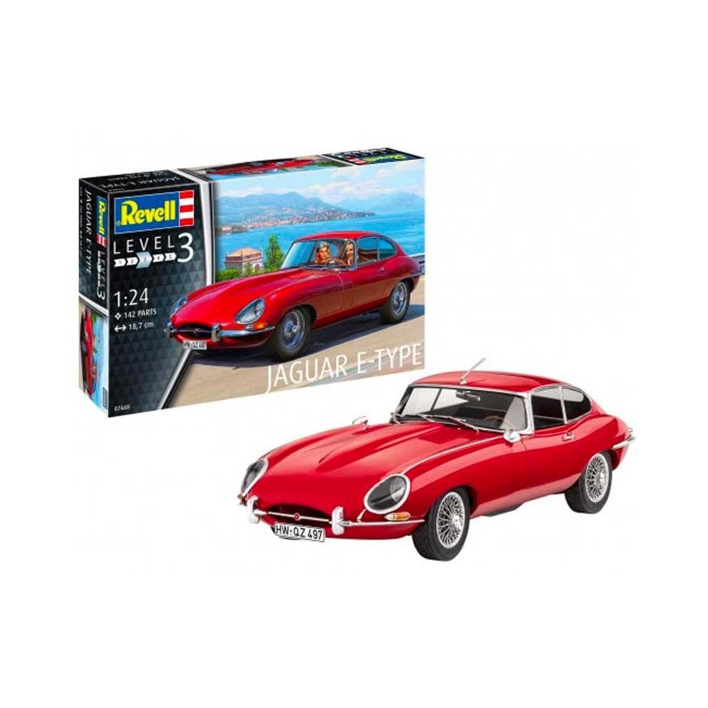 1/24 Model Set Jaguar E-Type (Coupe) Revell 67668 1/24 Model Set Jaguar E-Type (Coupe) Revell 67668