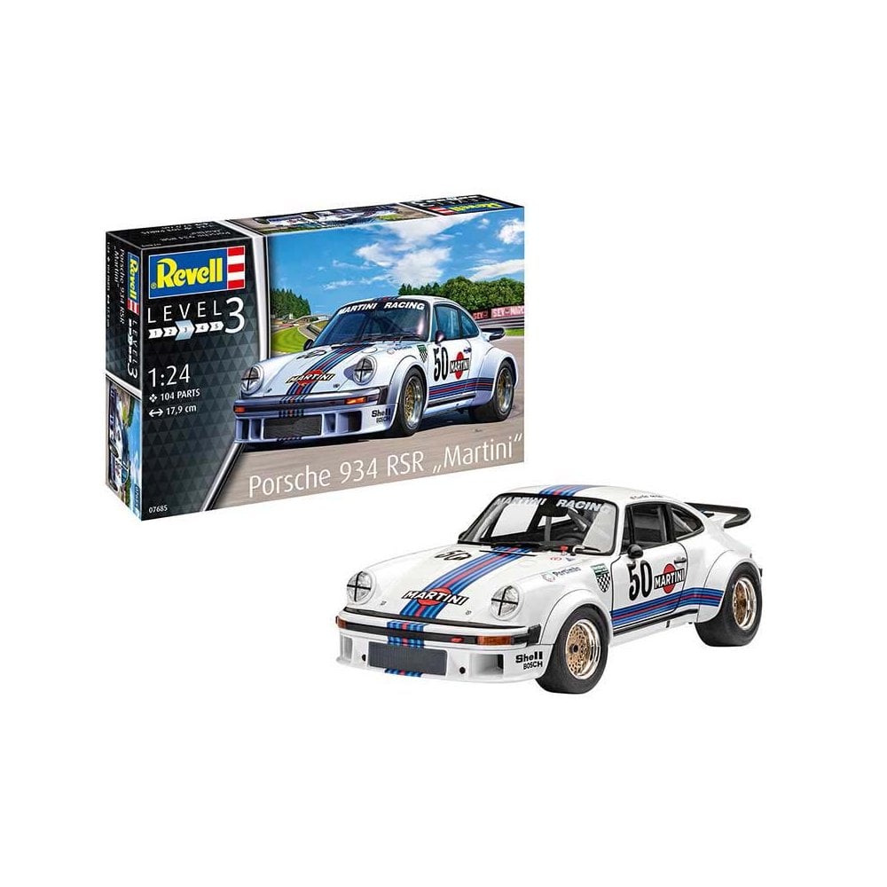 1/24 Porsche 934 RSR "Martini Racing" Revell 07685 1/24 Porsche 934 RSR "Martini Racing" Revell 07685