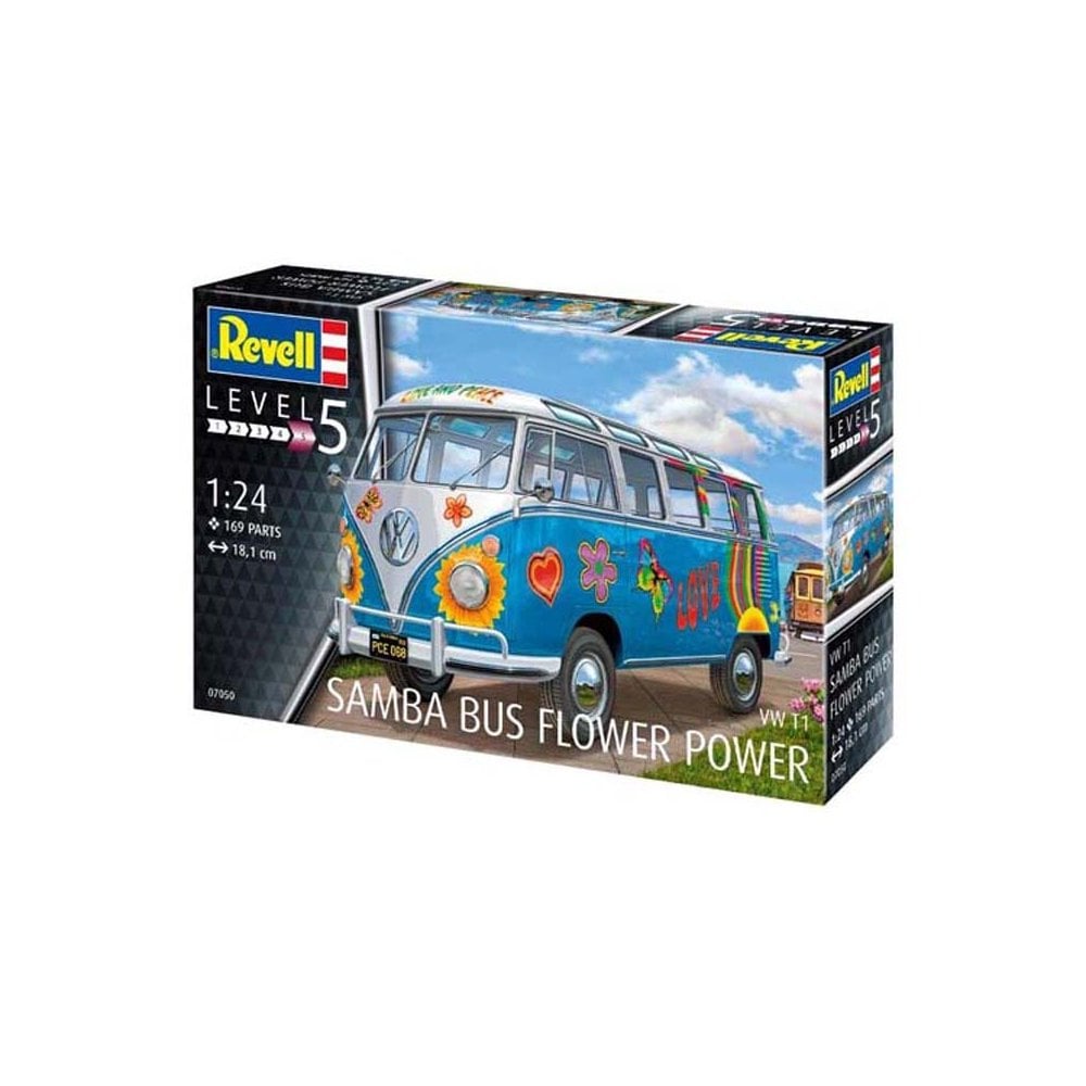 1/24 Samba T1 Flower Power Revell 07050 1/24 Samba T1 Flower Power Revell 07050