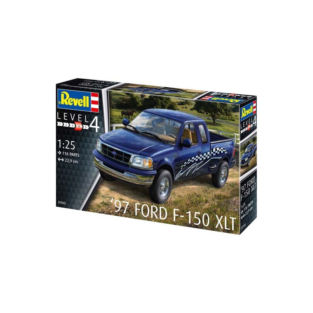 1/25 '97 Ford F-150 XLT Revell 07045 1/25 '97 Ford F-150 XLT Revell 07045