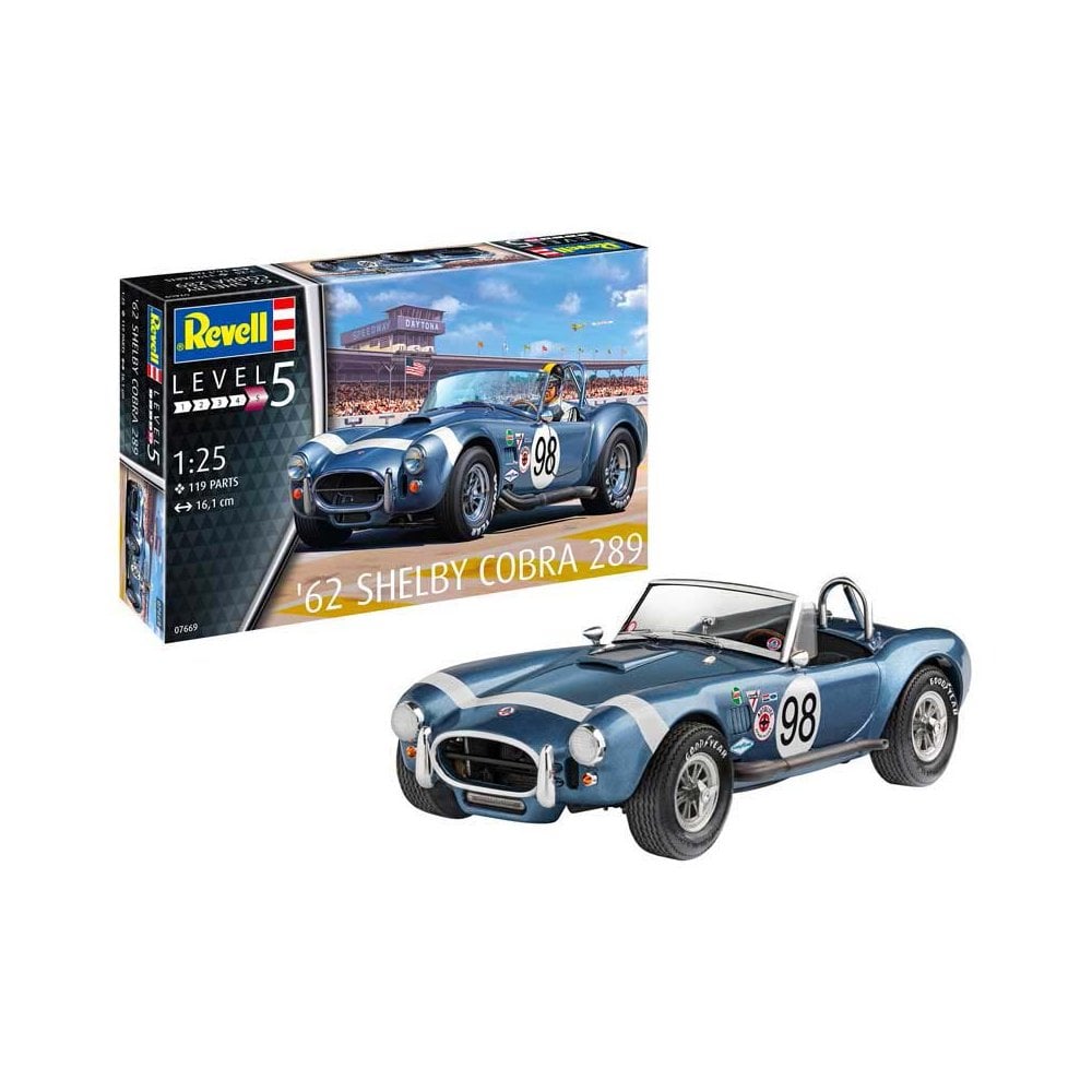 1/25 62 Shelby Cobra 289 Revell 07669 Revell 07669 1/25 62 Shelby Cobra 289 Revell 07669 Revell 07669