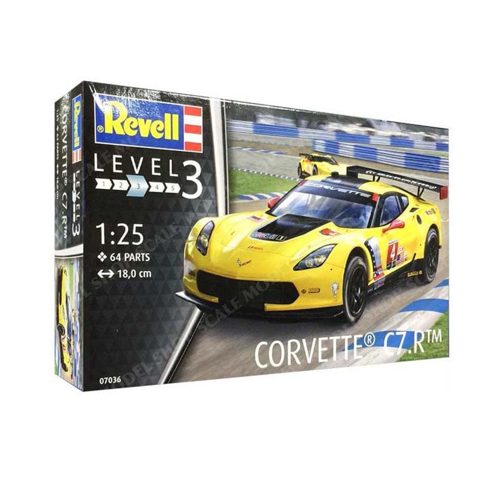 1/25 Corvette C7.R Revell 07036 1/25 Corvette C7.R Revell 07036