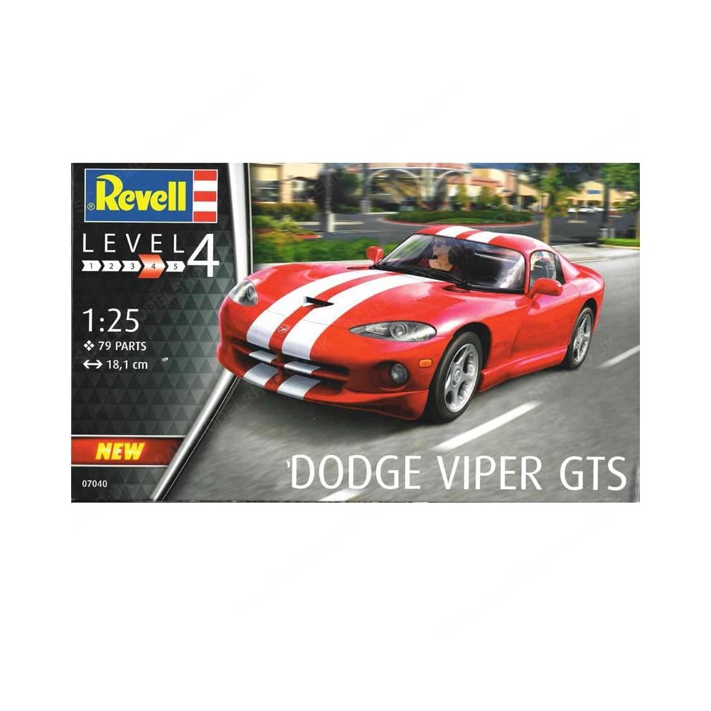 1/25 Dodge Viper GTS Revell 07040 1/25 Dodge Viper GTS Revell 07040