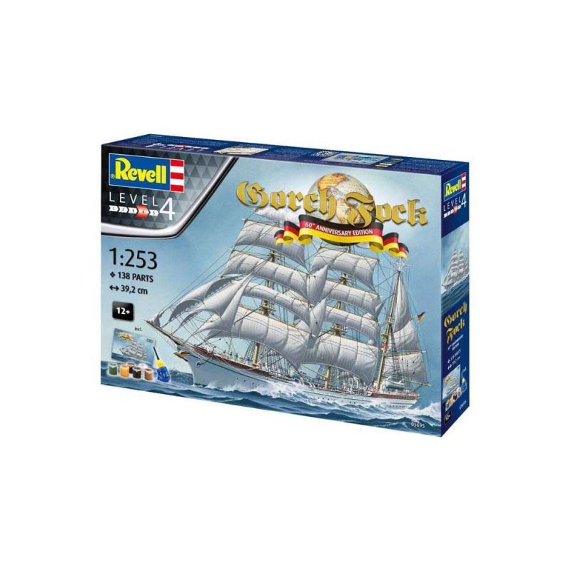 1/253 GORCH FOCK - 60th Anniversary Ed Revell 05695