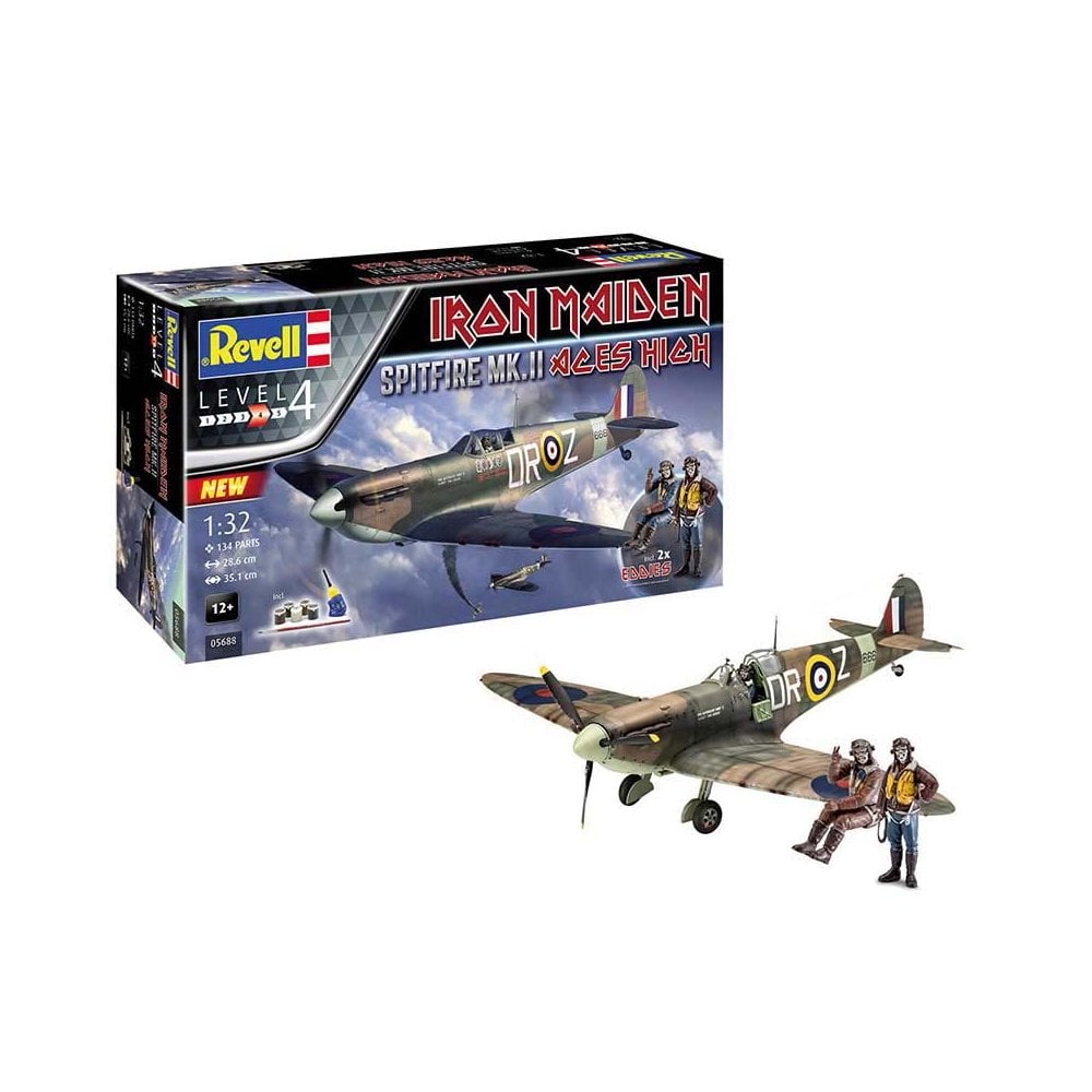 1/32 Gift Set - Spitfire Mk.II "Aces High 35th Anniversary" Revell 05688 1/32 Gift Set - Spitfire Mk.II "Aces High 35th Anniversary" Revell 05688