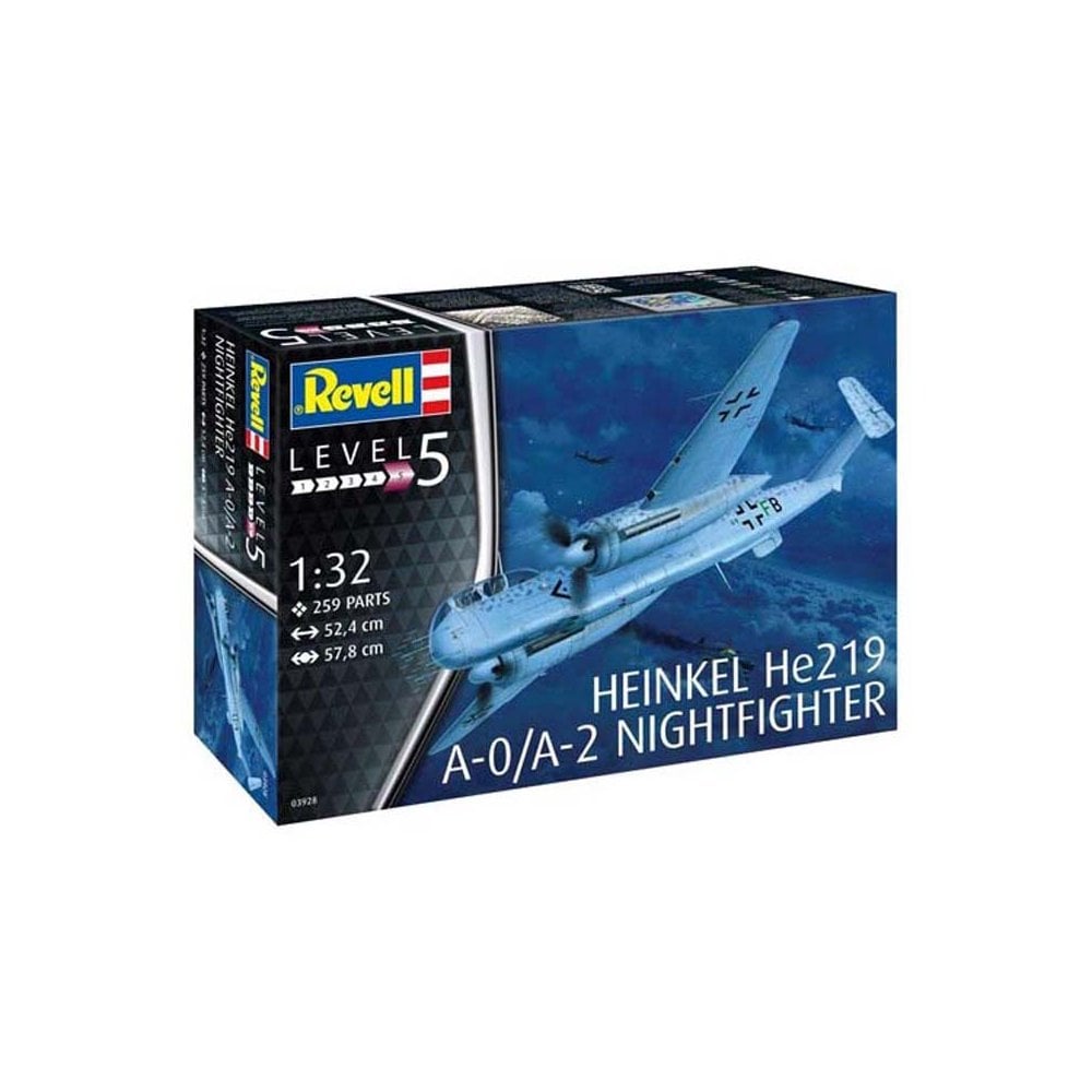 1/32 Heinkel HE219 A-0 Nightfighter Revell 03928 1/32 Heinkel HE219 A-0 Nightfighter Revell 03928