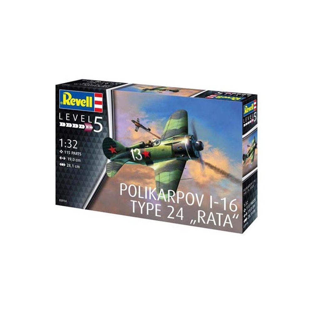 1/32 Polikarpov I-16 type 24 Rata Revell 03914 1/32 Polikarpov I-16 type 24 Rata Revell 03914