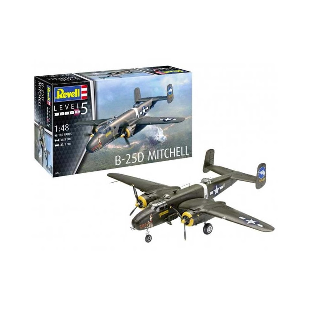 1/48 B-25C/D Mitchell Revell 04977 1/48 B-25C/D Mitchell Revell 04977