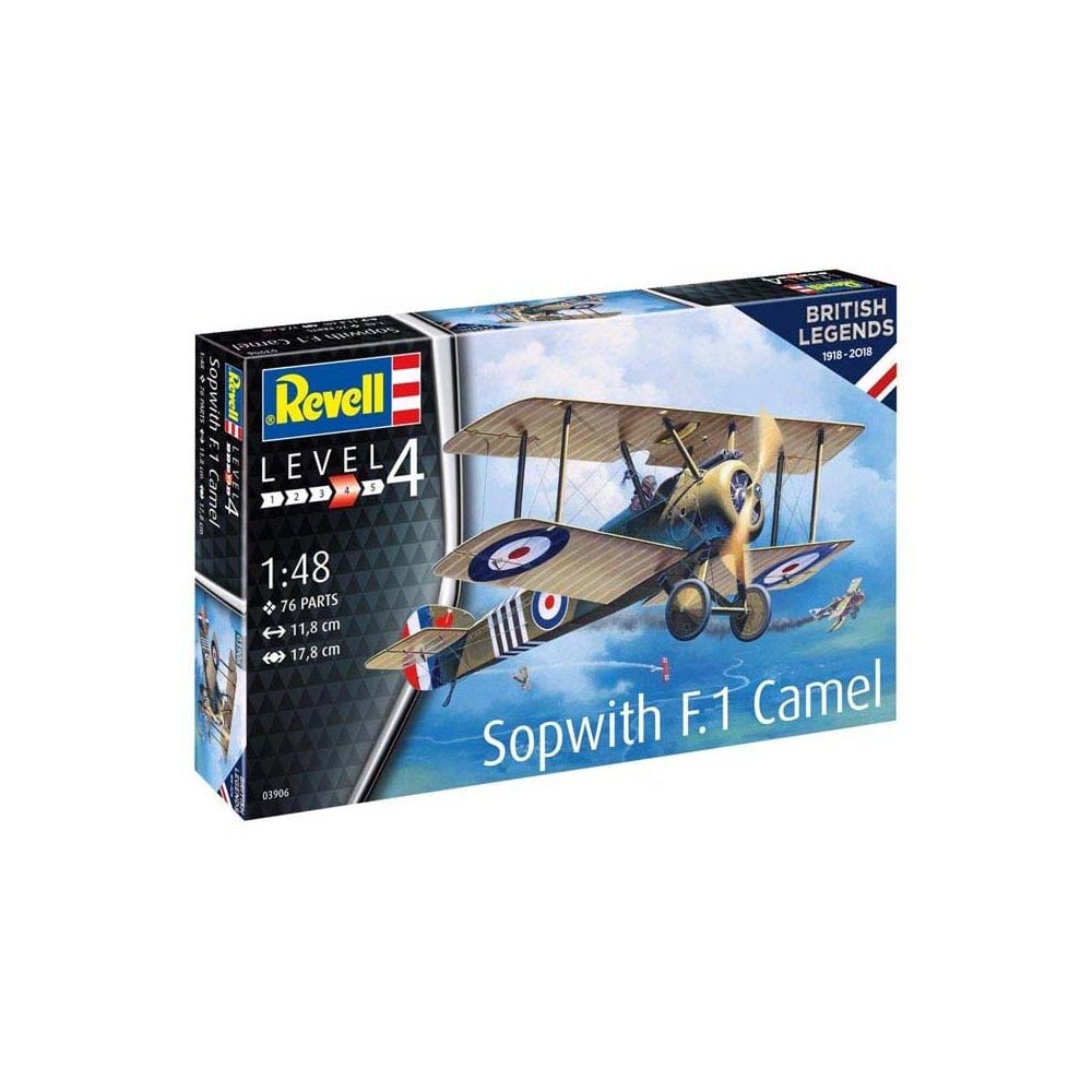 1/48 British Legends Sopwith F.1 Camel Revell 03906 1/48 British Legends Sopwith F.1 Camel Revell 03906
