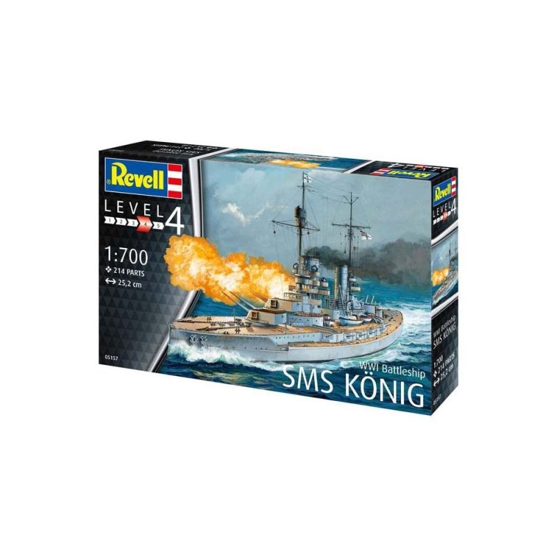 1/700 WWI Battleship SMS KONIG Revell 05157