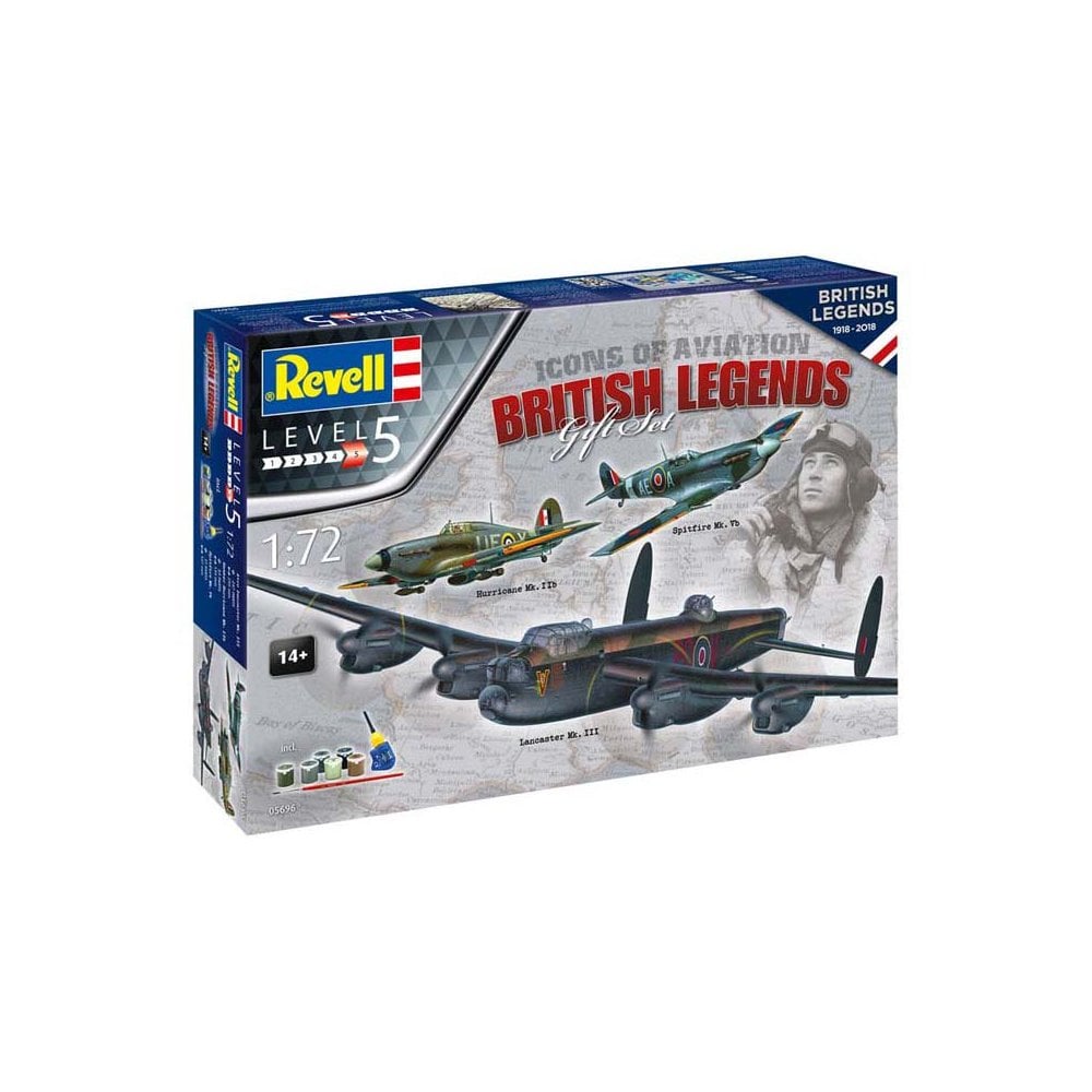 1/72 British Legends - Gift Set Revell 05696 1/72 British Legends - Gift Set Revell 05696