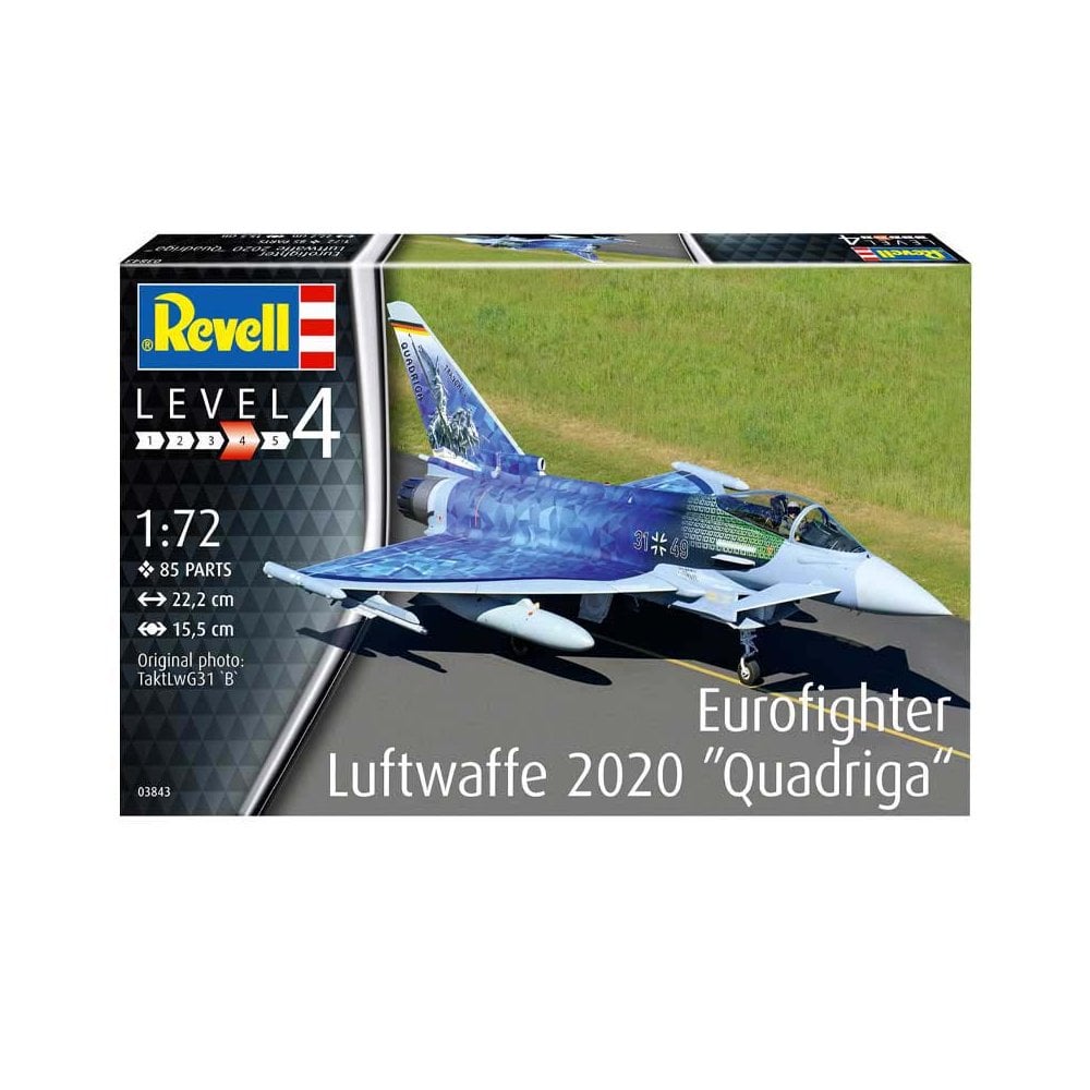 1/72 Eurofighter "Luftwaffe 2020 Quadriga" Revell 03843 1/72 Eurofighter "Luftwaffe 2020 Quadriga" Revell 03843