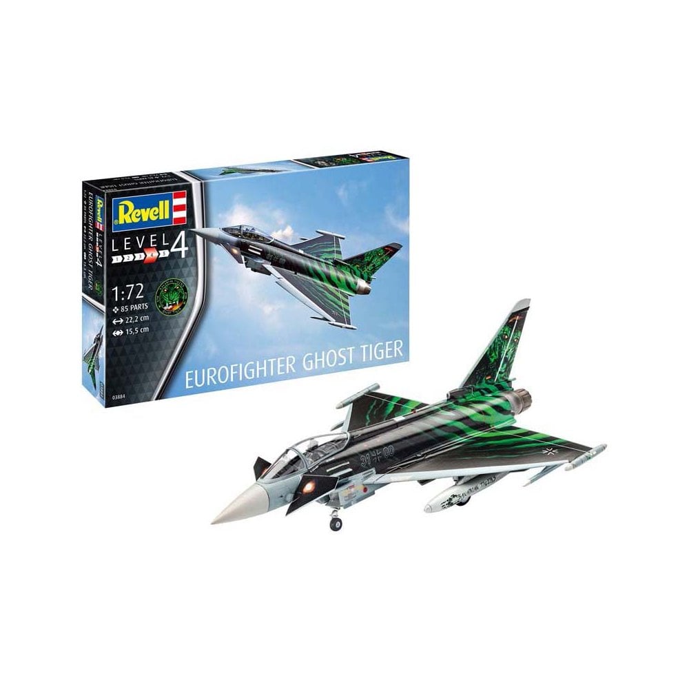 1/72 Eurofighter Typhoon "Ghost Tiger" Revell 03884 1/72 Eurofighter Typhoon "Ghost Tiger" Revell 03884