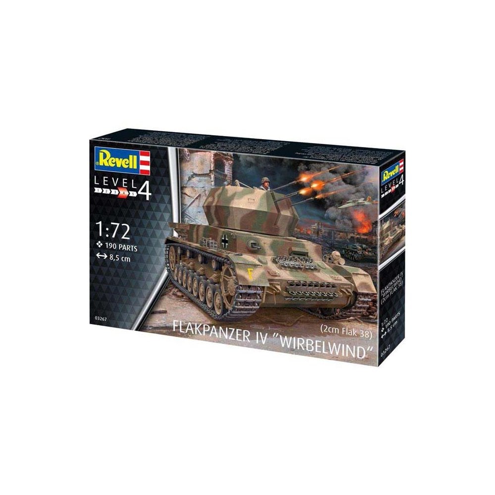 1/72 Flakpanzer IV Wirbelwind Revell 03267 1/72 Flakpanzer IV Wirbelwind Revell 03267