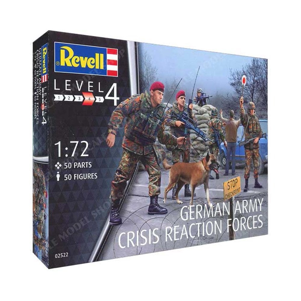 1/72 German Army Crisis Reaction Forces Revell 02522 1/72 German Army Crisis Reaction Forces Revell 02522