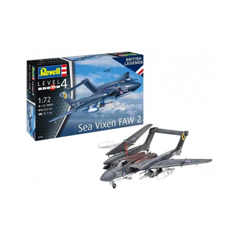 1/72 Model Set Sea Vixen FAW 2 Revell 63866 1/72 Model Set Sea Vixen FAW 2 Revell 63866