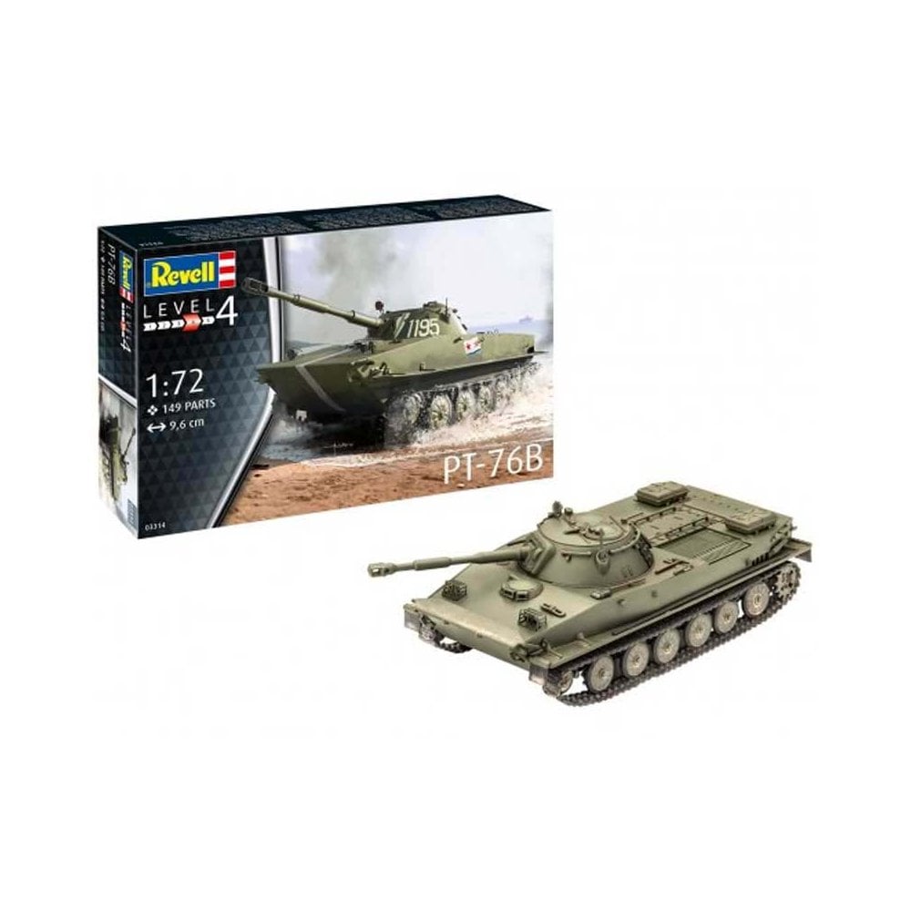 1/72 PT-76B (inc. Photoetch) Revell 03314 1/72 PT-76B (inc. Photoetch) Revell 03314