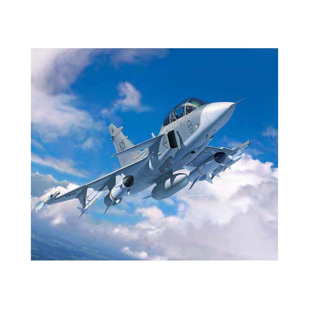 1/72 Saab JAS-39D Gripen TwinSeater Revell 03956 1/72 Saab JAS-39D Gripen TwinSeater Revell 03956