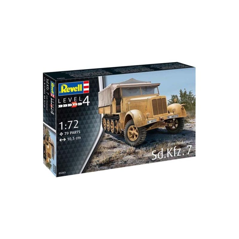 1/72 Sd.Kfz. 7 (Late Production) Revell 03263
