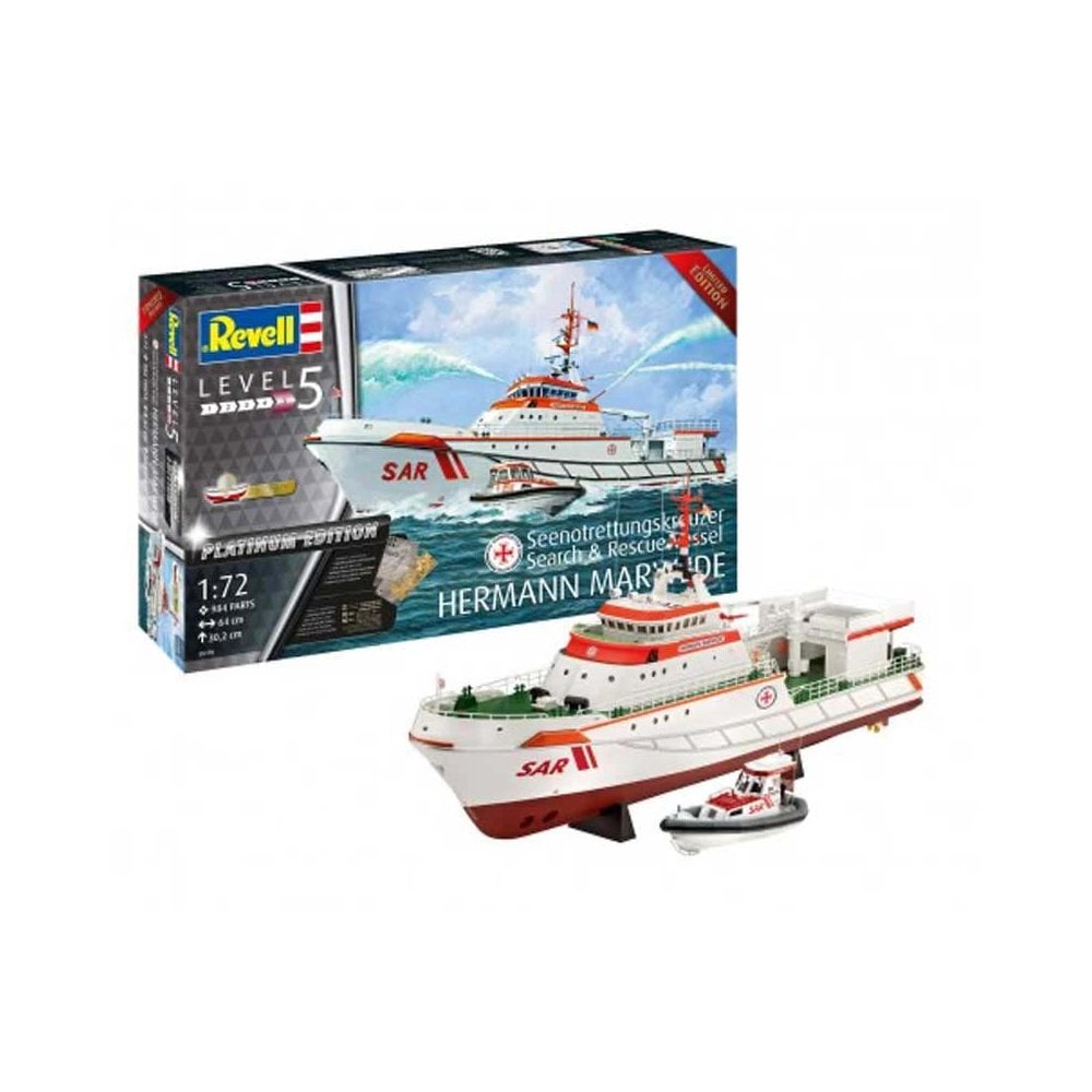 1/72 Search & Rescue Vessel HERMANN Revell 05198 1/72 Search & Rescue Vessel HERMANN Revell 05198