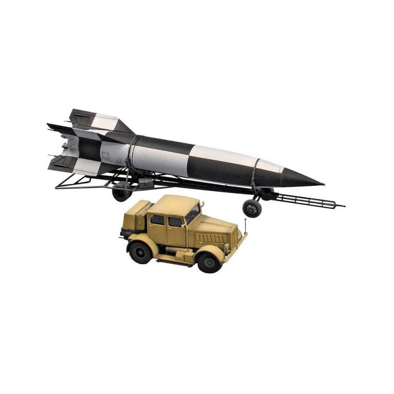 Revell SS-100 Gigant + Transporter + V2 (1/72) 03310