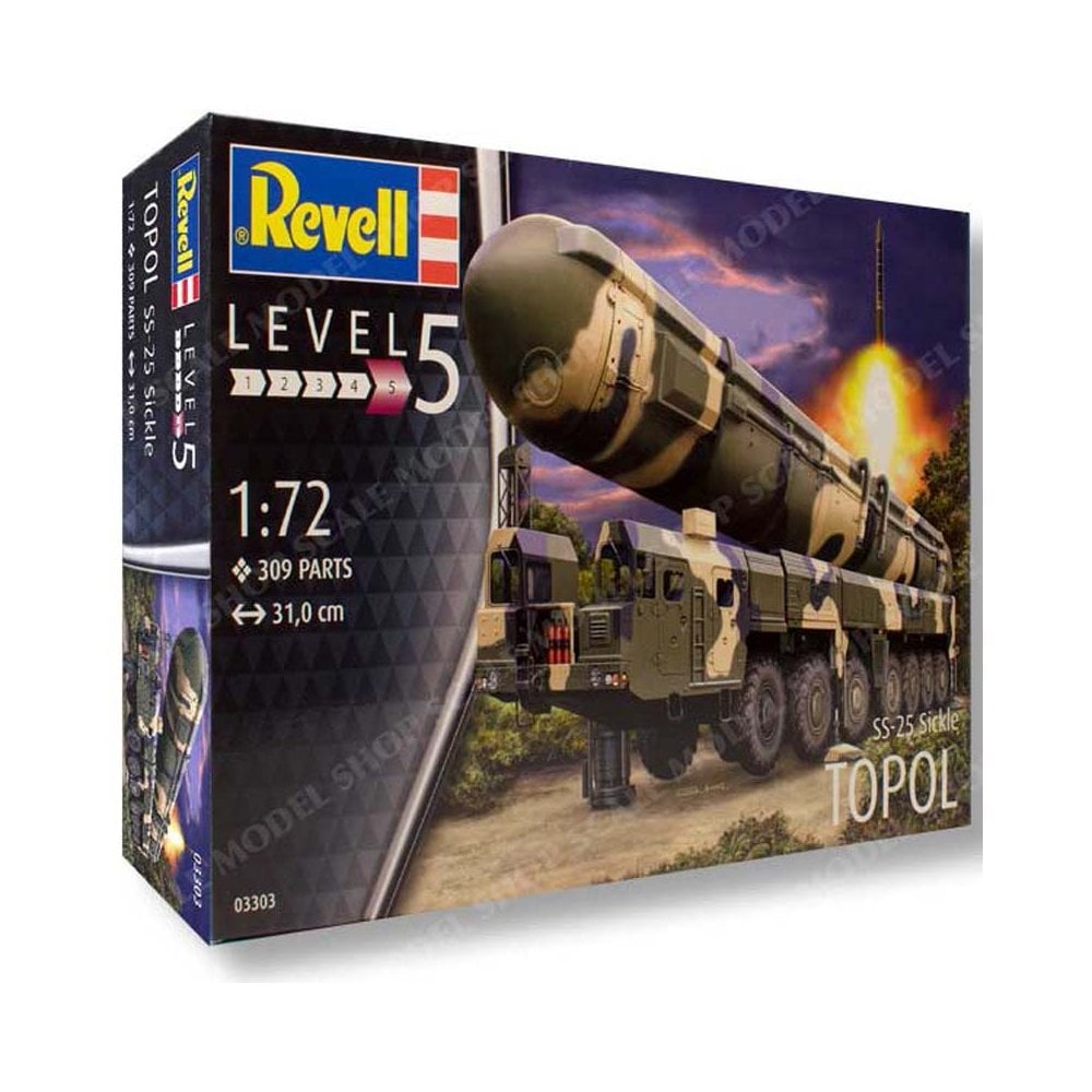 1/72 Topol SS-25 Sickle Revell 03303 1/72 Topol SS-25 Sickle Revell 03303