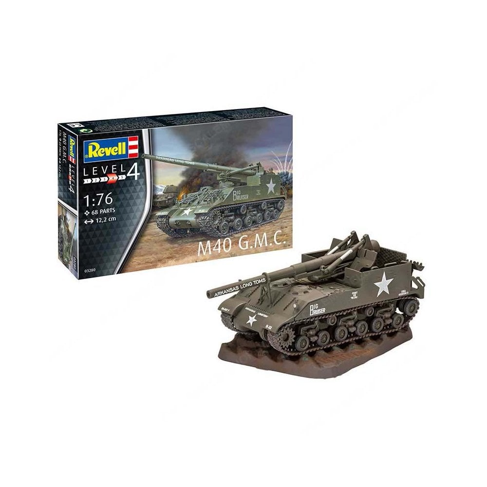 1/76 M40 G.M.C. Revell 03280 1/76 M40 G.M.C. Revell 03280