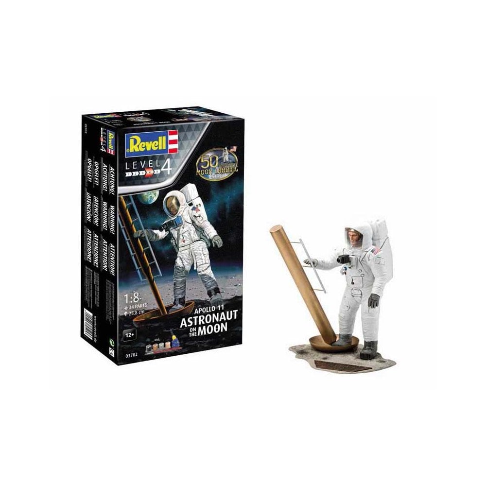 1/8 Apollo 11 "Astronaut on the Moon" Gift Set Revell 03702 1/8 Apollo 11 "Astronaut on the Moon" Gift Set Revell 03702